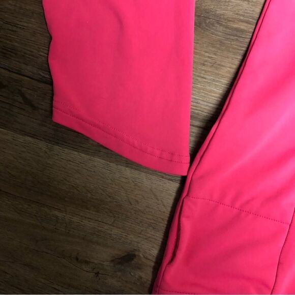 Women’s Columbia Pink Lightweight Omni Shade Hooded Workout Top Size L - Picture 9 of 12